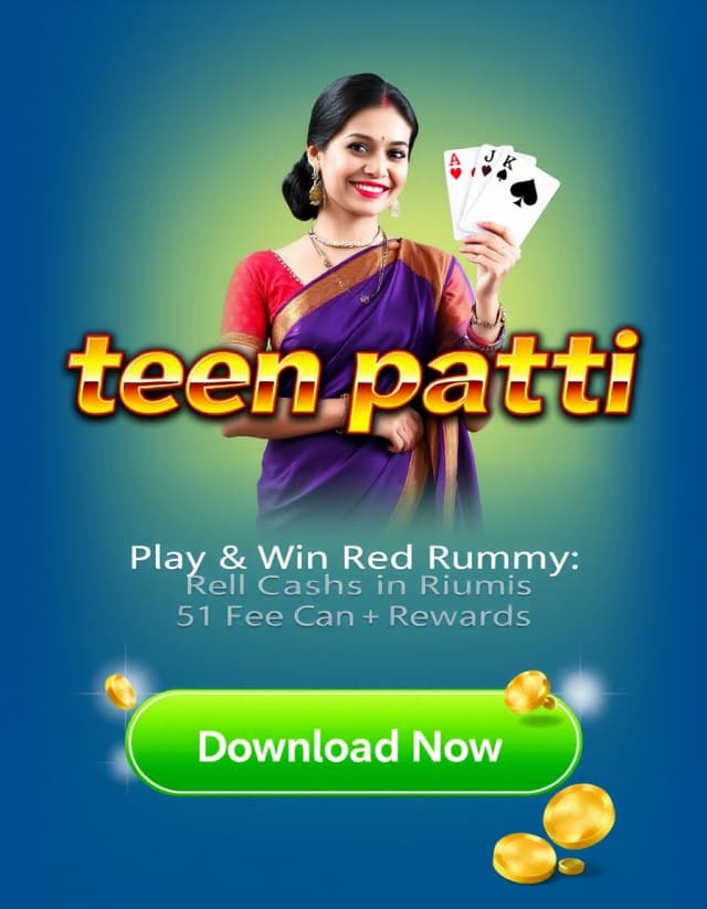 Teen Patti Download Banner